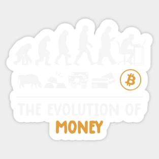 Elon Musk Bitcoin The Evolution Of Money Sticker